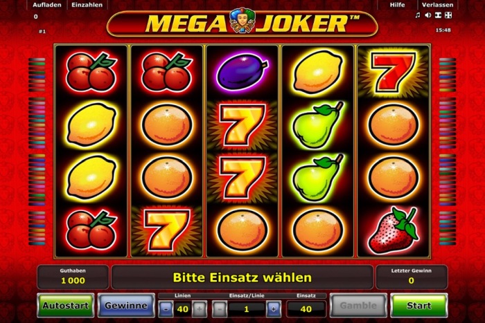 Игровой автомат «Mega Joker» в онлайн казино